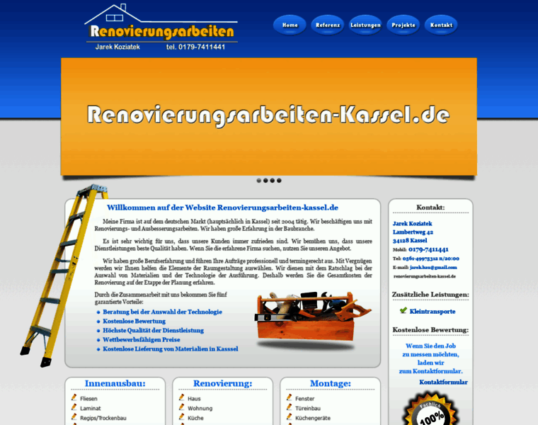 Renovierungsarbeiten-kassel.de thumbnail