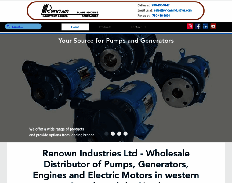 Renownindustries.com thumbnail