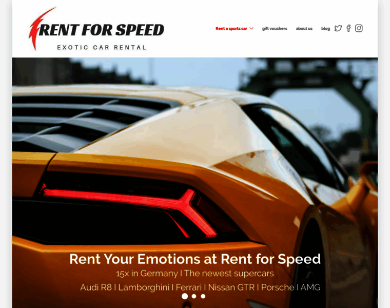Rent-for-speed.com thumbnail