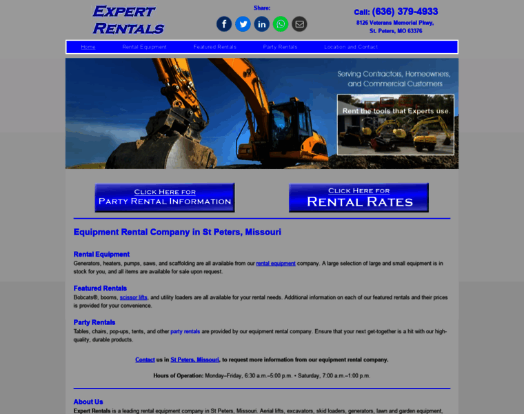 Rentalequipmentofallonmo.com thumbnail
