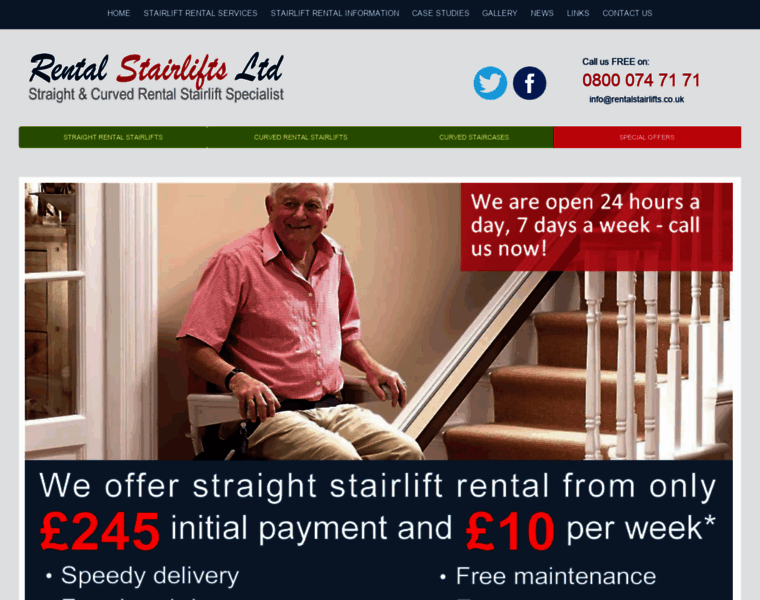 Rentalstairlifts.co.uk thumbnail
