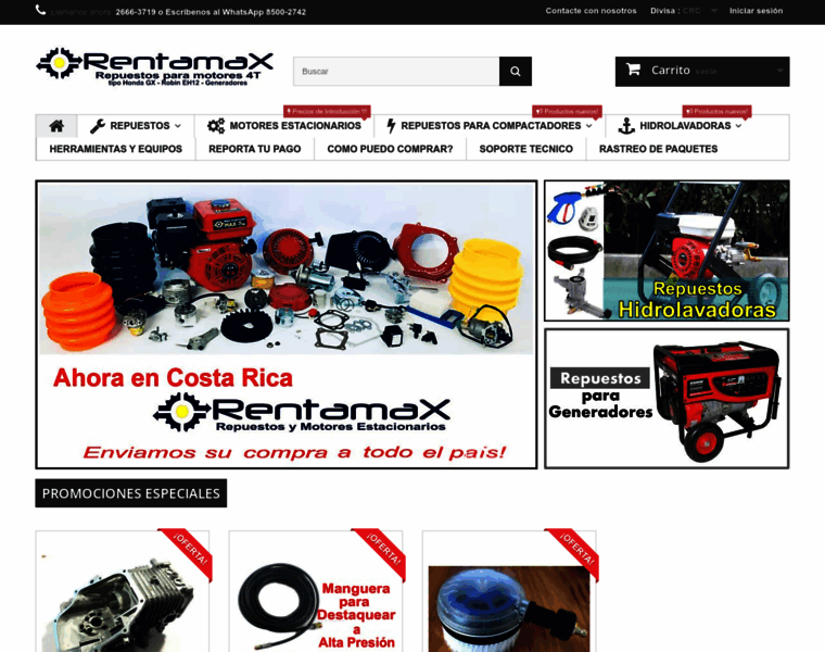 Rentamaxcr.com thumbnail