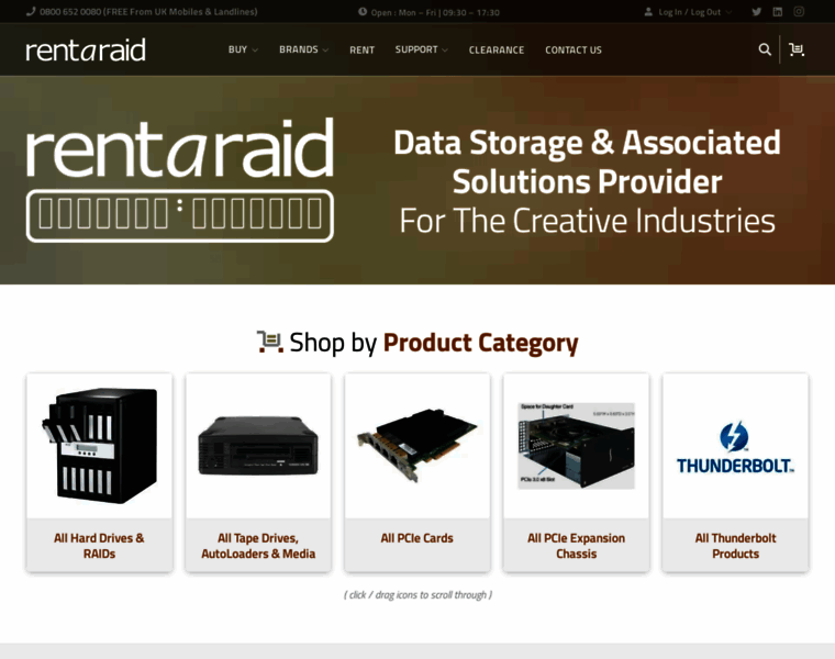 Rentaraid.co.uk thumbnail
