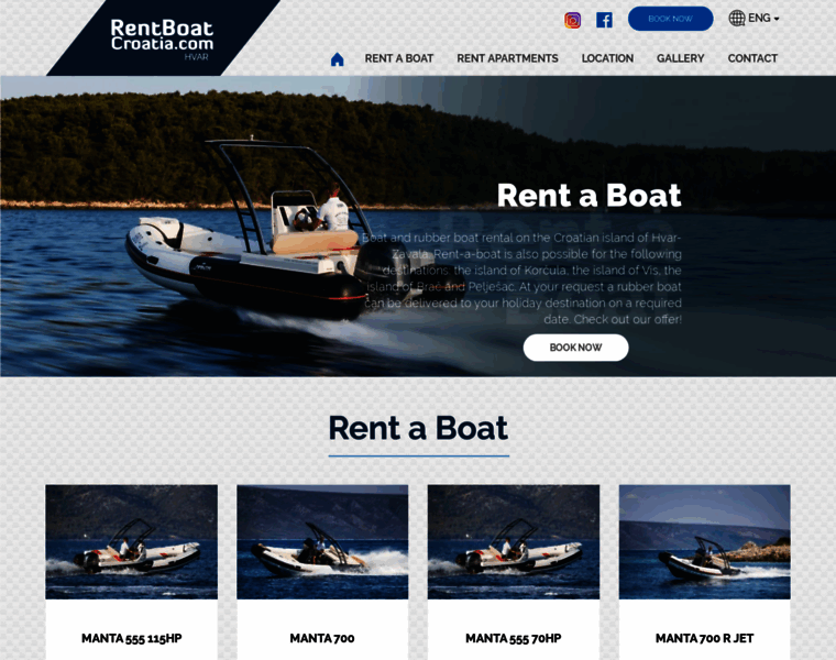 Rentboatcroatia.com thumbnail