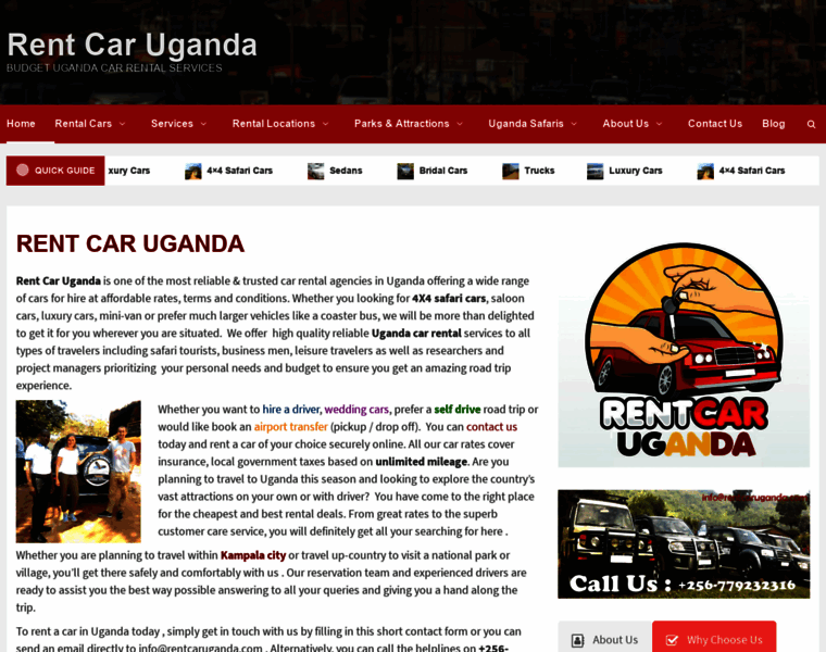 Rentcaruganda.com thumbnail