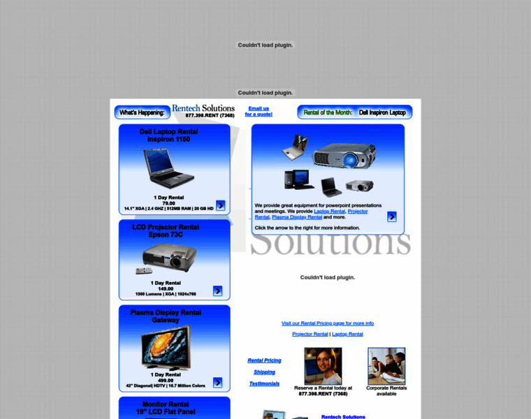 Rentech-solutions.com thumbnail