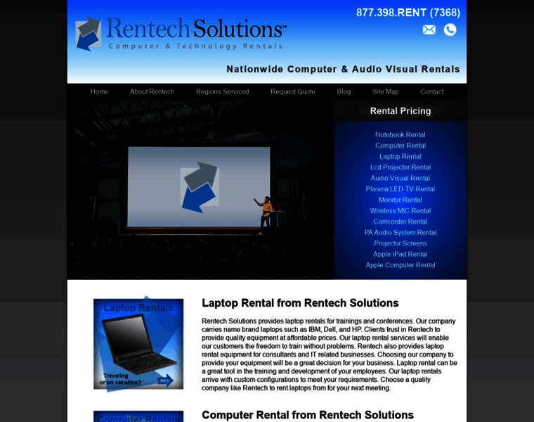 Rentechsolutions.com thumbnail