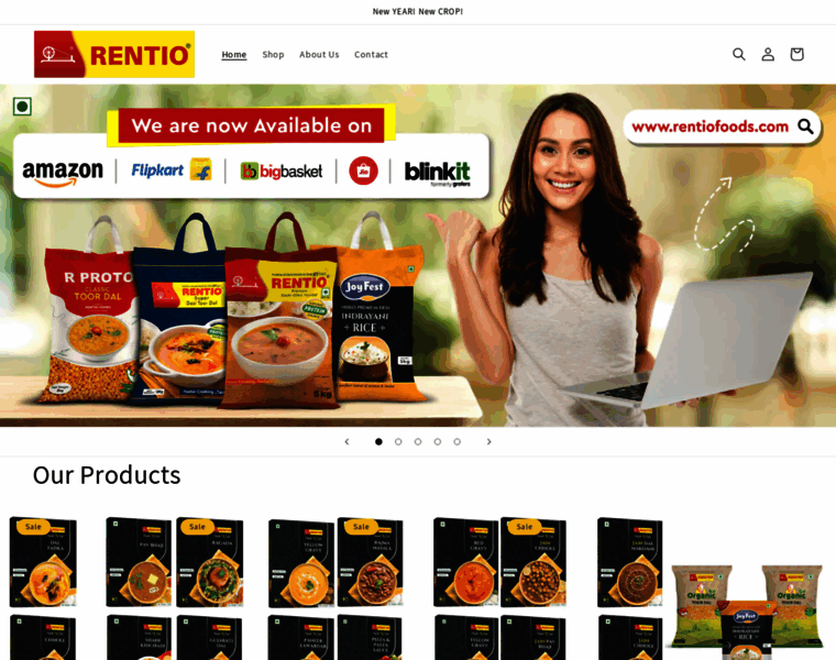 Rentiofoods.in thumbnail