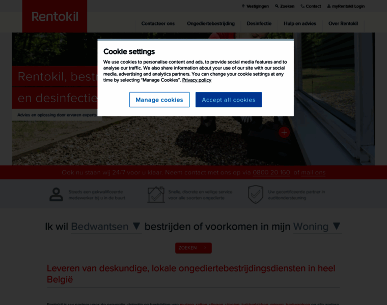 Rentokil.be thumbnail