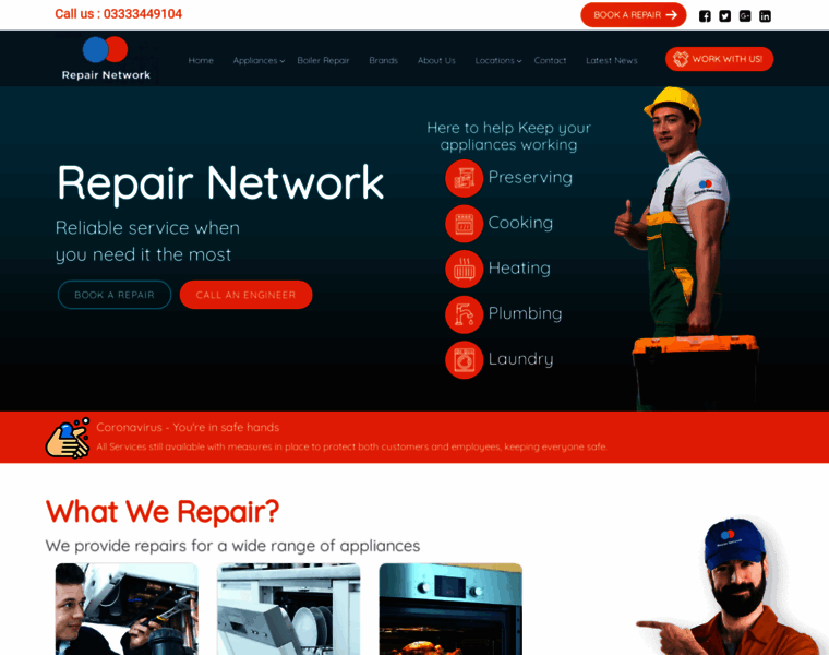 Repair-network.co.uk thumbnail