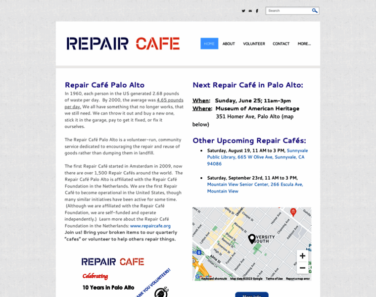 Repaircafe-paloalto.org thumbnail