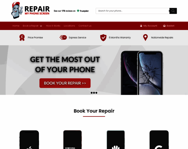 Repairmyphonescreen.co.uk thumbnail