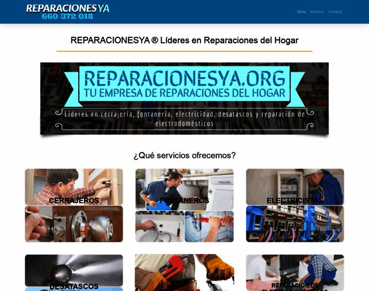 Reparacionesya.org thumbnail