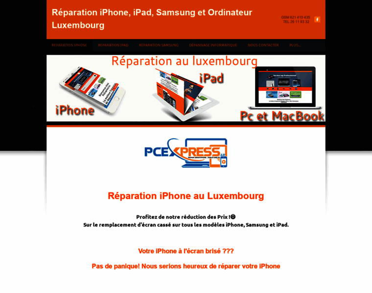Reparation-iphone-luxembourg.lu thumbnail