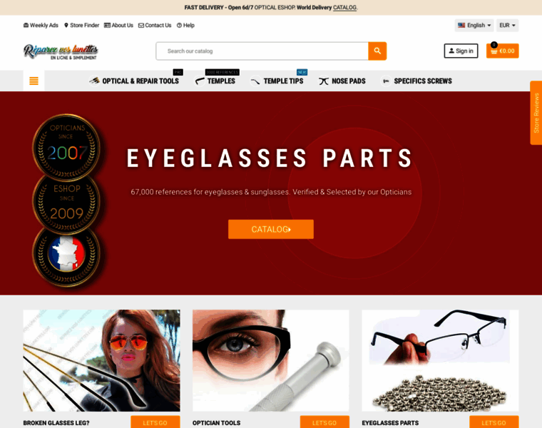 Reparez-vos-lunettes.com thumbnail