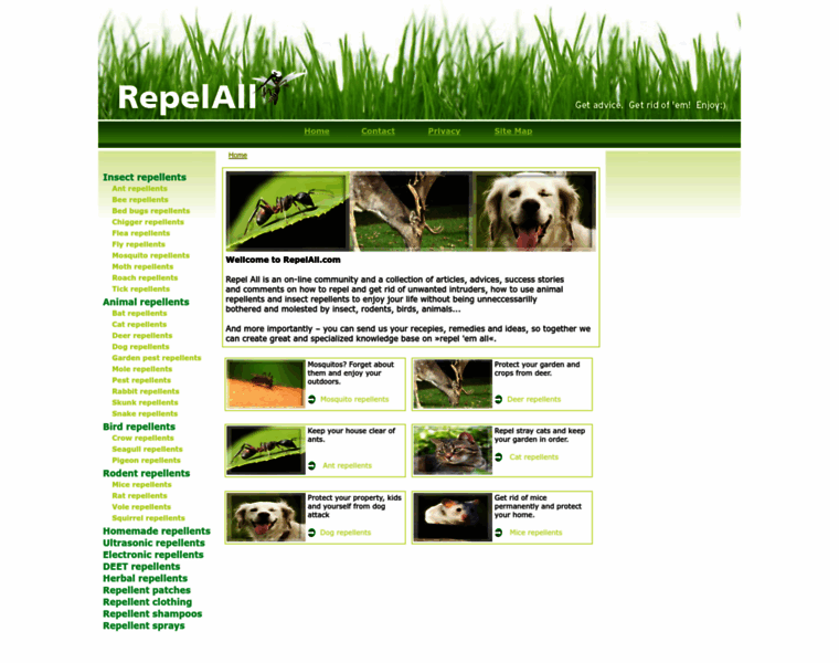 Repelall.com thumbnail