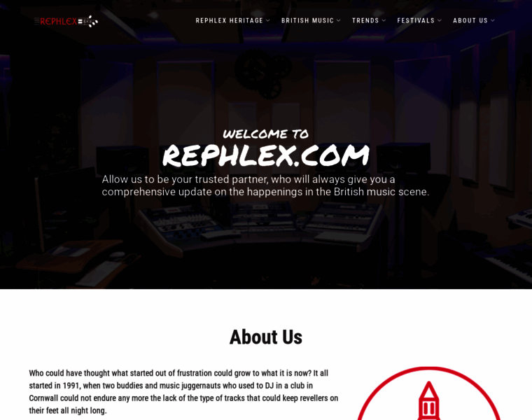 Rephlex.com thumbnail