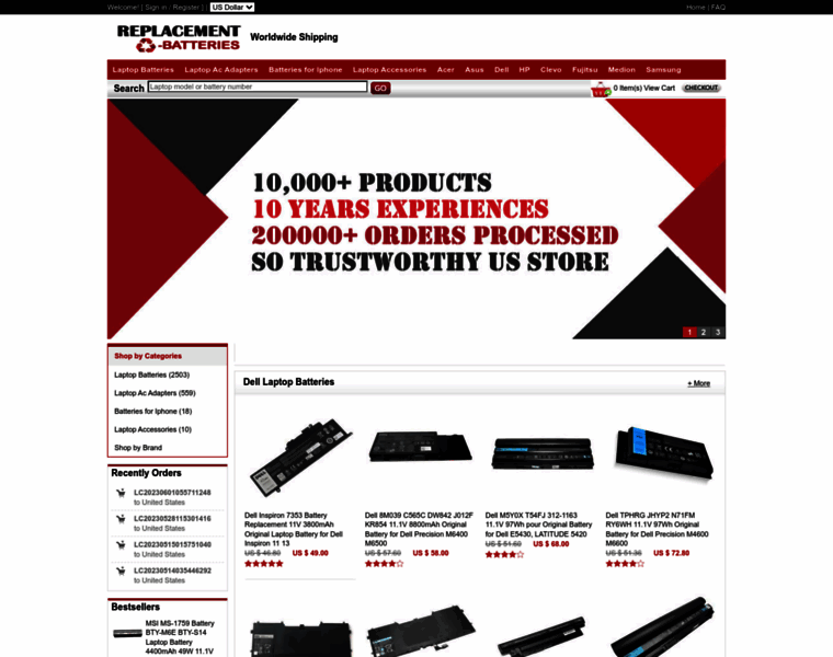 Replacement-batteries.com thumbnail