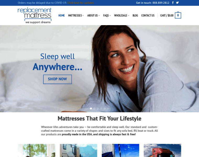 Replacement-mattress.com thumbnail