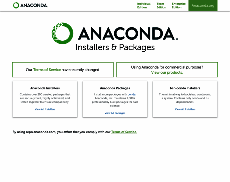 Repo.anaconda.com thumbnail