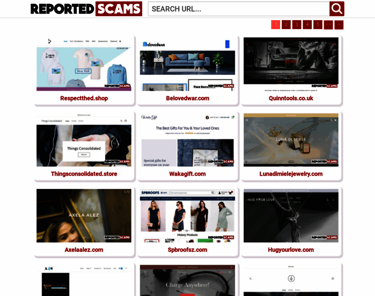 Reported-scams.com thumbnail