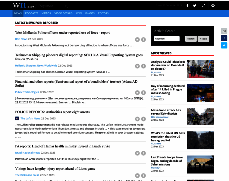Reported.com thumbnail Reported.com thumbnail