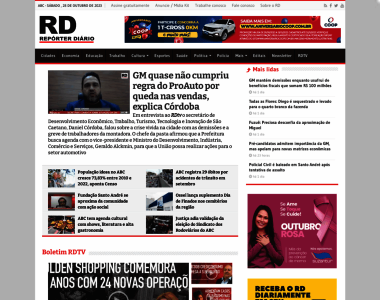 Reporterdiario.com.br thumbnail