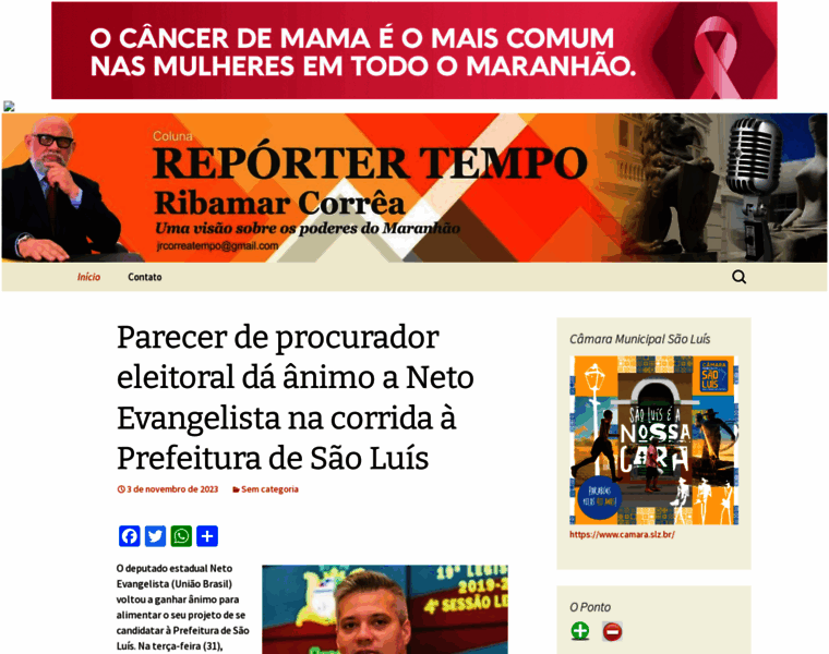 Reportertempo.com.br thumbnail