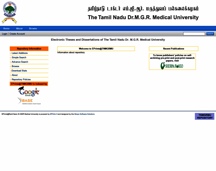 Repository-tnmgrmu.ac.in thumbnail Repository-tnmgrmu.ac.in thumbnail
