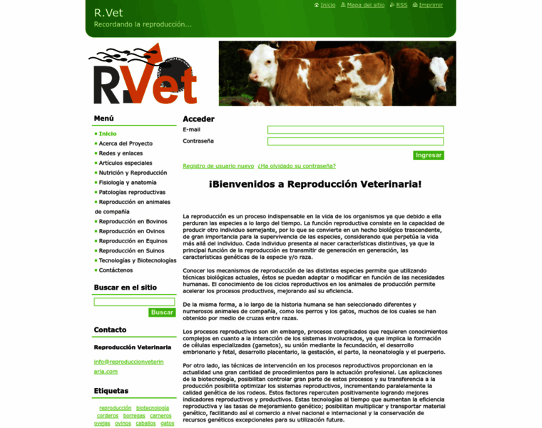 Reproduccionveterinaria.com thumbnail