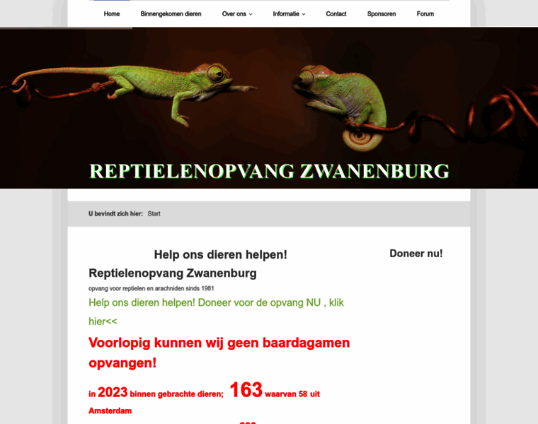 Reptielenopvang.nl thumbnail