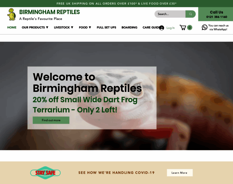 Reptile-specialist.co.uk thumbnail