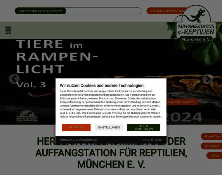 Reptilienauffangstation.de thumbnail Reptilienauffangstation.de thumbnail