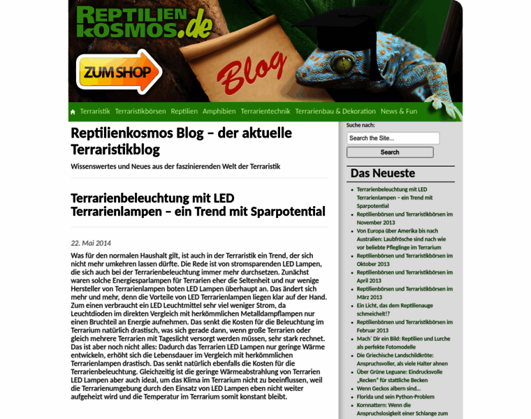Reptilienkosmos-blog.de thumbnail