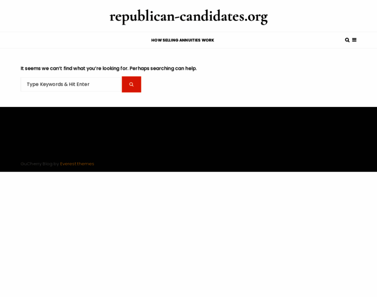 Republican-candidates.org thumbnail