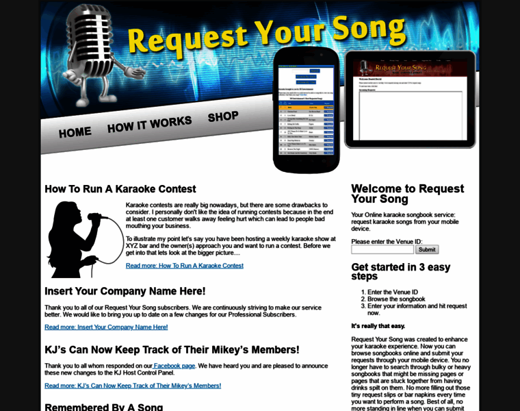 Requestyoursong.com thumbnail