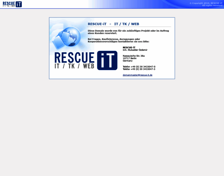 Rescue-it.de thumbnail