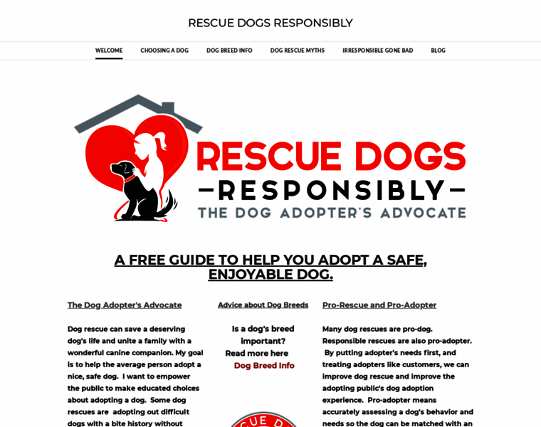 Rescuedogsresponsibly.com thumbnail
