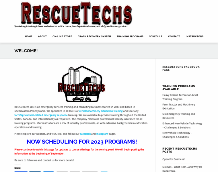 Rescuetechs.com thumbnail