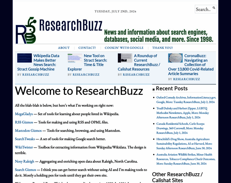 Researchbuzz.org thumbnail