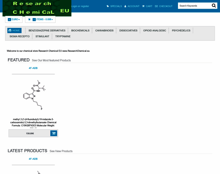 Researchchemical.eu thumbnail