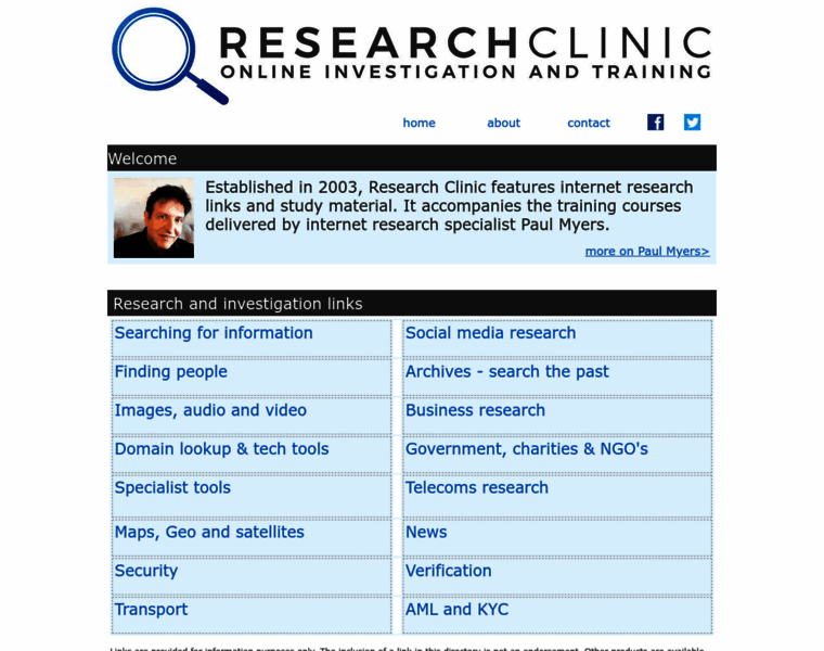 Researchclinic.net thumbnail