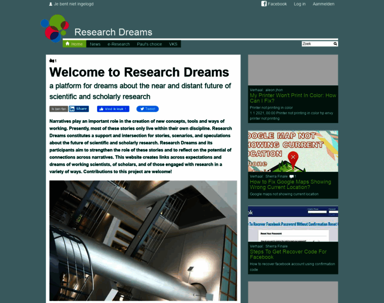 Researchdreams.nl thumbnail