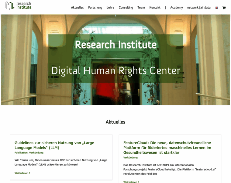 Researchinstitute.at thumbnail