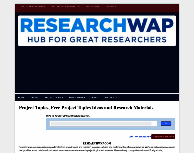 Researchwap.com thumbnail