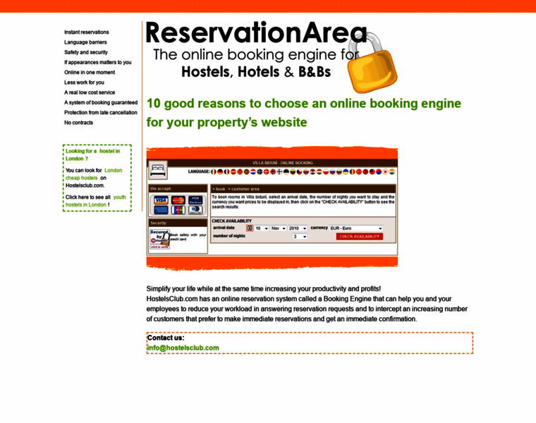 Reservationarea.com thumbnail