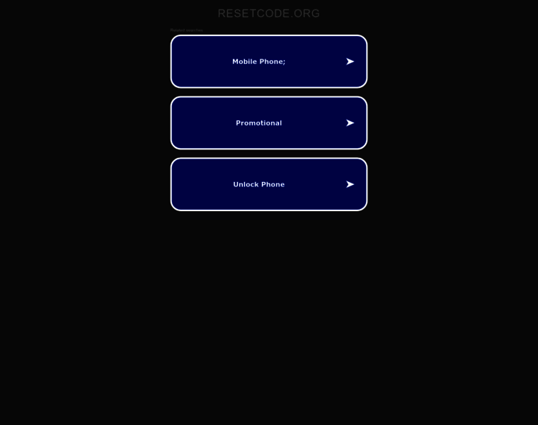 Resetcode.org thumbnail