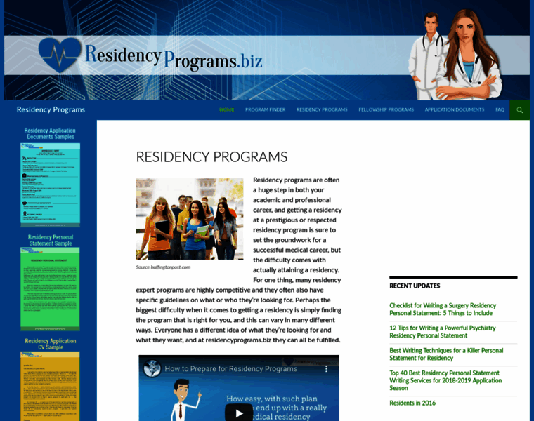 Residencyprograms.biz thumbnail