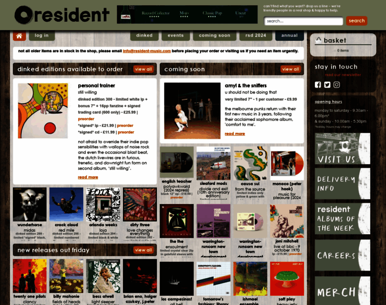 Resident-music.com thumbnail