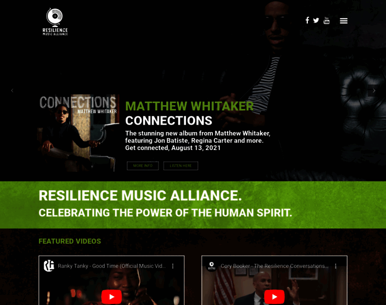 Resiliencemusic.com thumbnail